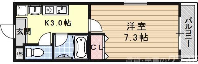 キャピタルシティの間取り