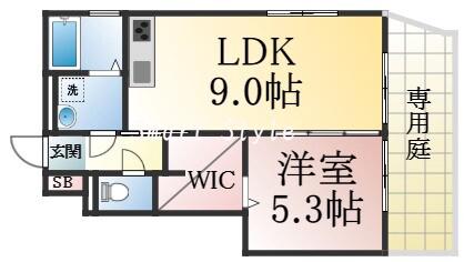 名谷町の完工年月(2007年2月)築の賃貸アパートの間取り