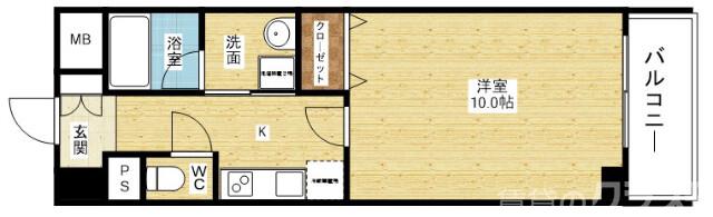 セレッソコート新大阪の間取り