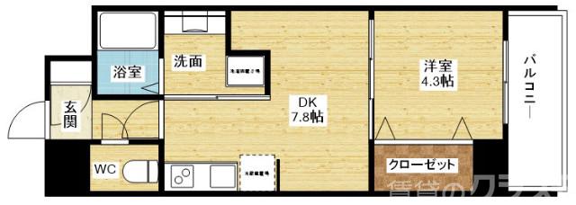 ザ　カームの間取り