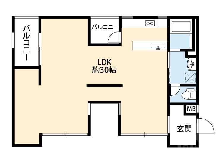 泉町の完工年月(2022年2月)築の賃貸アパートの間取り
