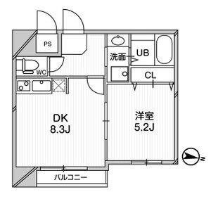 千里万博公園の完工年月(2017年8月)築の賃貸マンションの間取り