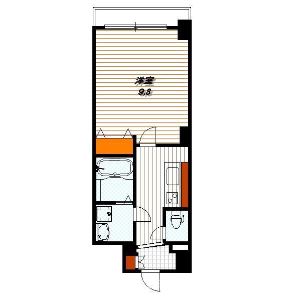 VILLA MARY五条(ヴィラマリー五条)の間取り