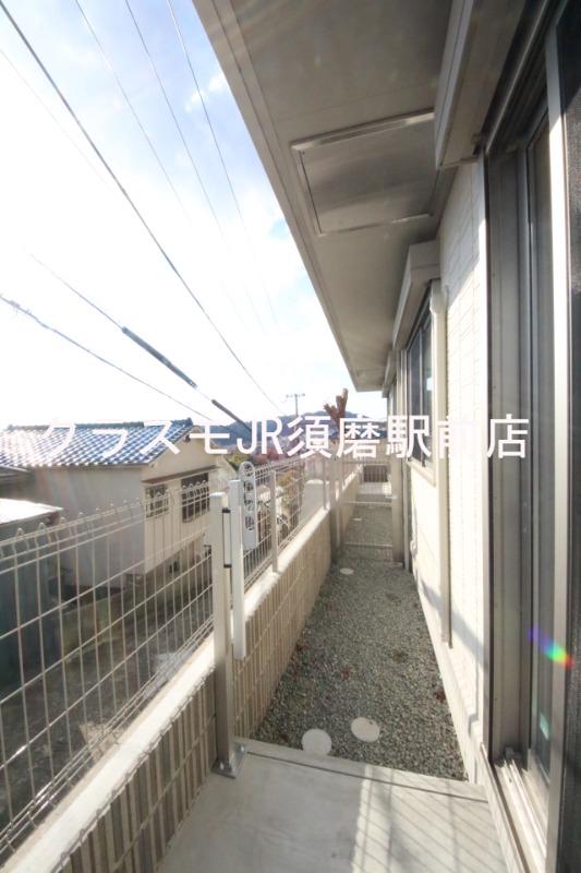 12/25 バルコニー