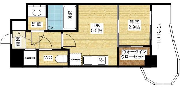 セレニテ新大阪プリエの間取り