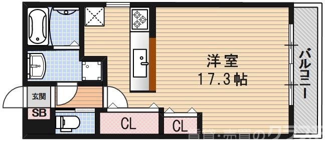 カローレ御所南の間取り