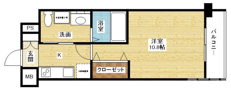 Re-be東三国の間取り