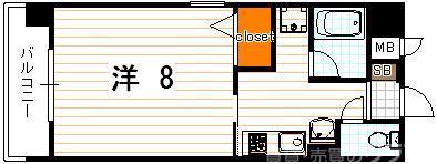 吉祥院定成町の完工年月(2007年3月)築の賃貸マンションの間取り