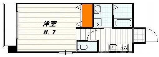 サンクチュアリ四条高倉の間取り