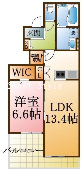 メゾンド・メルヴェーユ須磨の間取り