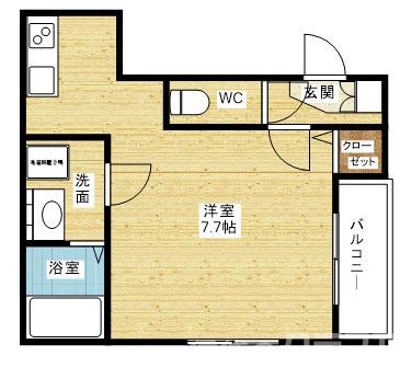 SFIDA新大阪の間取り