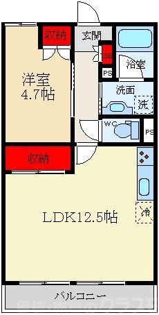 カーサフェリスの間取り