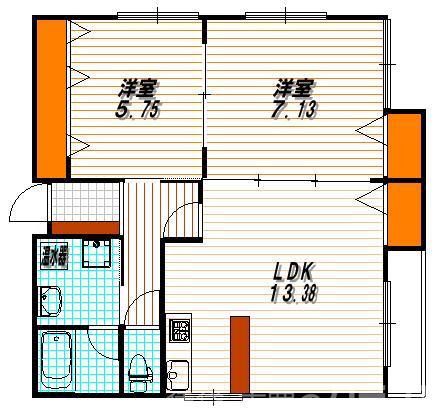 ネオガーランド御所南の間取り