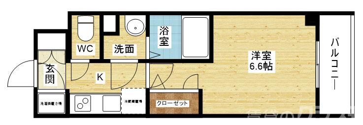 エスリードレジデンス大阪グランノースⅠの間取り