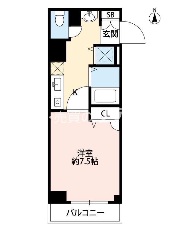 スワンズシティ大阪WESTの間取り