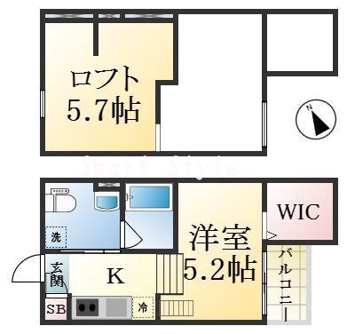 la blancの間取り