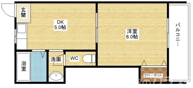 めぐみマンションの間取り