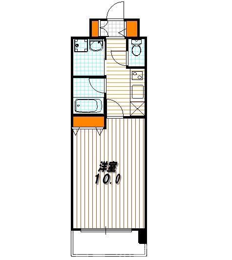 フェルミ堀川の間取り