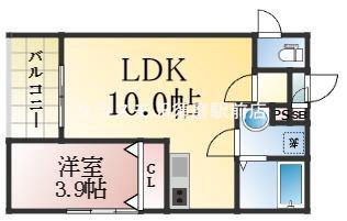 グランユイナス塩屋の間取り