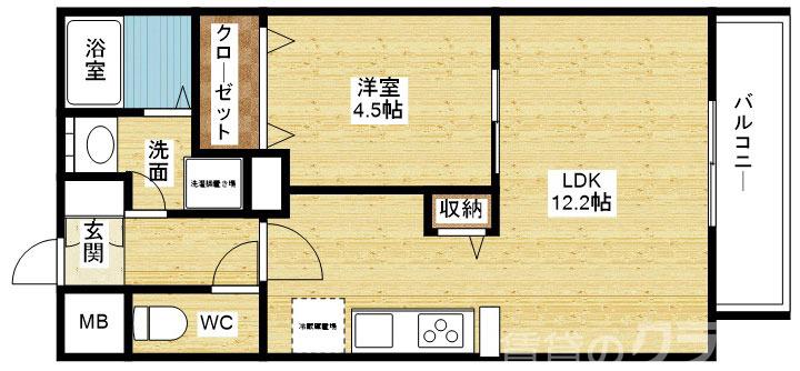 シャルムCの間取り