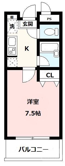 岸部中の完工年月(1993年2月)築の賃貸アパートの間取り