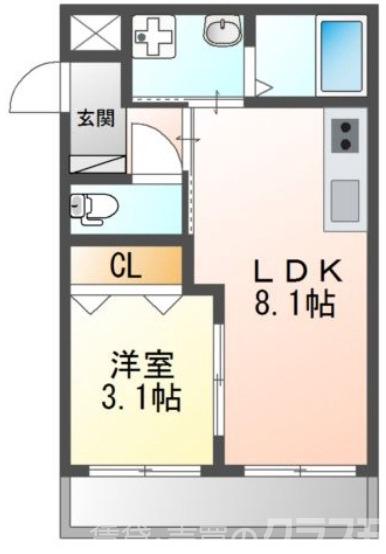 Nステージ長岡天神の間取り