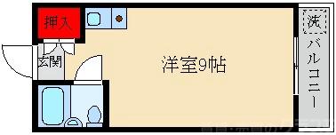 大和ヒューマンハイツ点野B棟の間取り