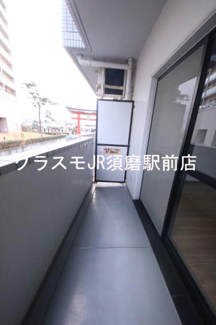 12/23 バルコニー