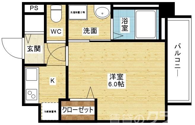 エスリードレジデンス大阪グランノースⅡの間取り