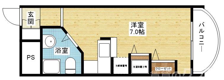 ラ・パルフェ・ド・パラツィーナの間取り