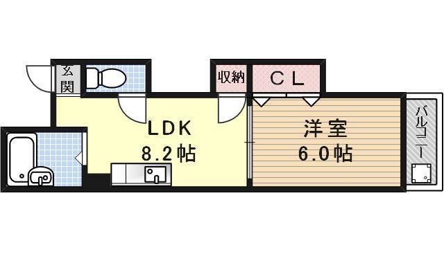 ミレイ大宮の間取り