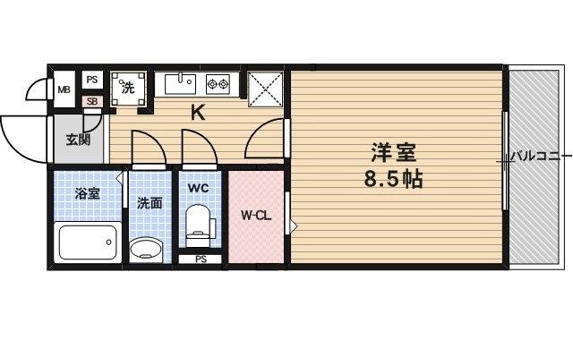 エトワール・シャトレⅠ・Ⅱの間取り