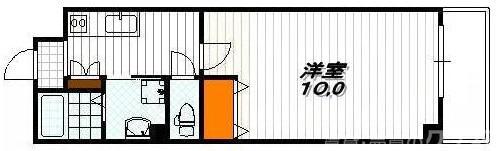 メディナ烏丸御池の間取り
