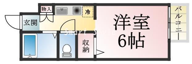 プリシェール中津の間取り