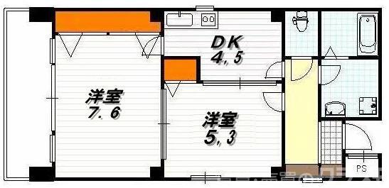アマデウス西洞院の間取り