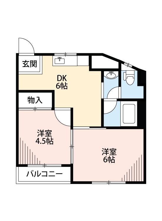 第1松田ハイムの間取り