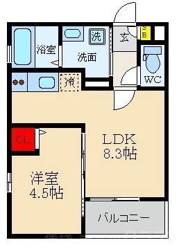 PRIME CUBEの間取り