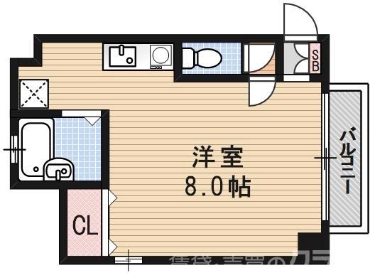 フェニックス堀川Ⅱの間取り