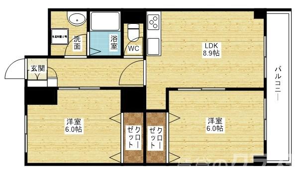タイガーマンションの間取り
