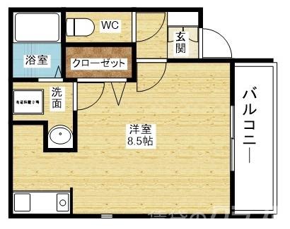ネイクレスト三国本町の間取り