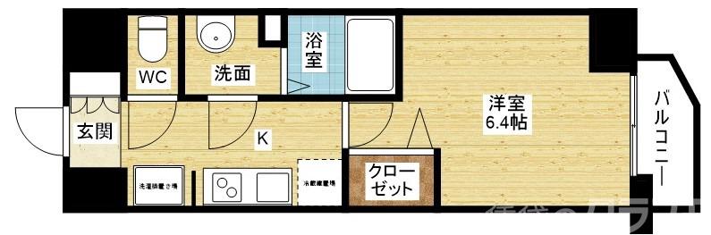 ArtizA新大阪D.C.の間取り