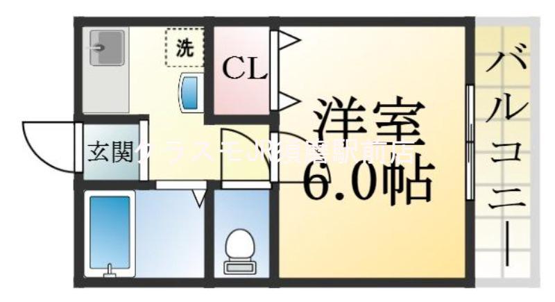 リバージュ須磨浦の間取り