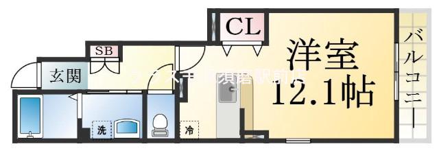 アイリス プレイスの間取り