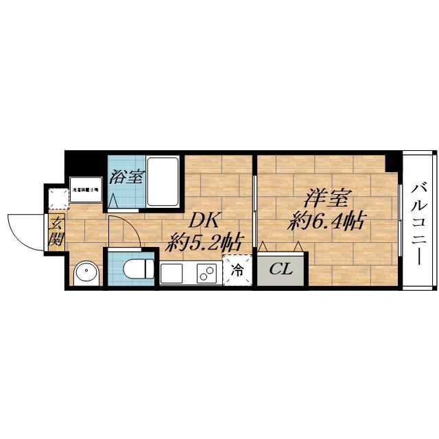 昭和町の完工年月(2004年1月)築の賃貸マンションの間取り