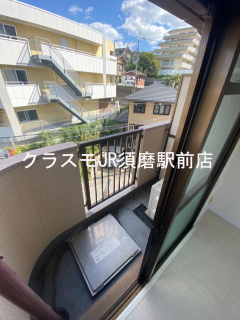 12/28 バルコニー