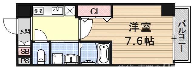 アクアプレイス京都洛南Ⅲの間取り