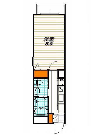 J&N三条神宮前の間取り