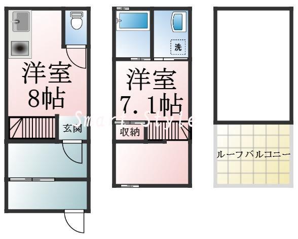 W&R APARTMENT02の間取り