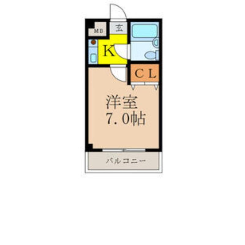 片山町の完工年月(1991年9月)築の賃貸アパートの間取り