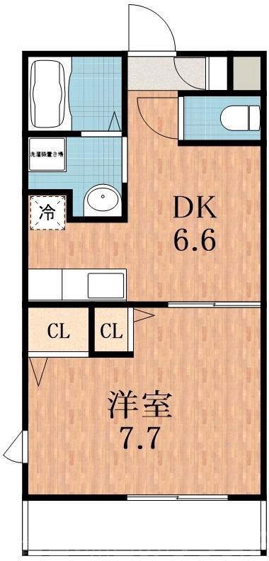 ヘーベル姫松の間取り